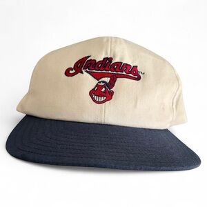 vintage cleveland Indians 1994 inaugural season limited edition snapback hat